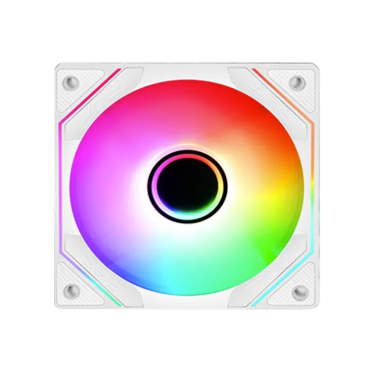 Fan case Jungle Leopard 6 Pro ARGB - Màu trắng | Gió thuận, 4 mặt vô cực