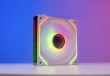 Fan case Jungle Leopard 6 Pro ARGB - Màu trắng | Gió thuận, 4 mặt vô cực