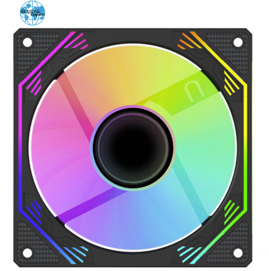 Fan case Coolmoon F3 Fan Led RGB | Màu đen