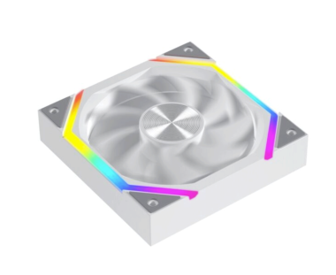 Fan case Leopard Galaxy - Màu trắng