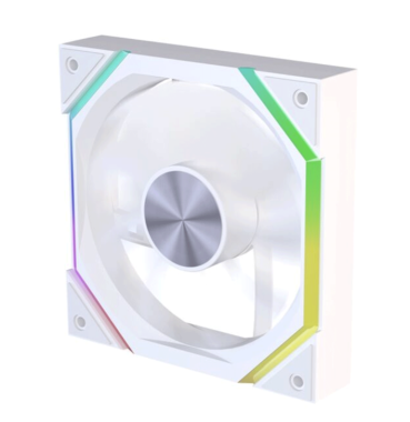 Fan case Leopard Galaxy - Màu trắng