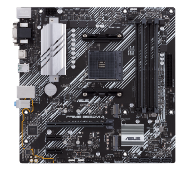 Mainboard ASUS PRIME B550M-A – Hỗ Trợ Ryzen 5000, 2 M.2, Chuẩn PCIe 4.0