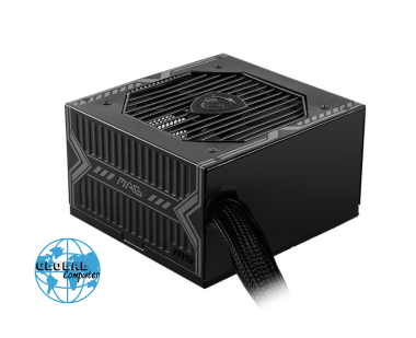 Nguồn máy tính MSI MAG A650BN 650W – 80 Plus Bronze | Đen