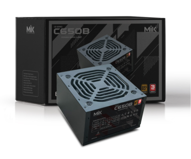 Nguồn máy tính MIK SPOWER C650B - 650W Bronze | Đen