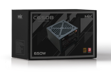 Nguồn máy tính MIK SPOWER C650B - 650W Bronze | Đen