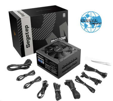 Nguồn máy tính Segotep PM850W 850W 80 Plus Platinum | ATX 3.1 | PCIe 5.1 (Màu đen)