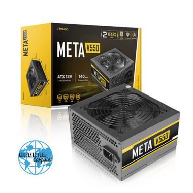 Nguồn máy tính Antec Meta V550 EC 550W Bronze | Đen