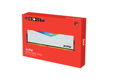Ram Adata XPG Spectrix D50 16GB DDR4 3200Mhz RGB (White | Grey)