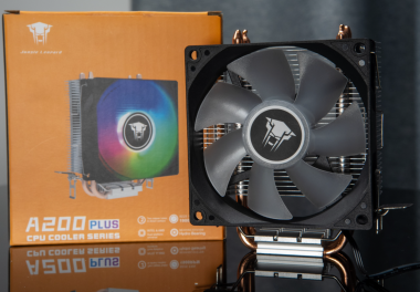 Tản nhiệt khí CPU Leopard A200 Plus - Màu đen | Fan 92mm led RGB