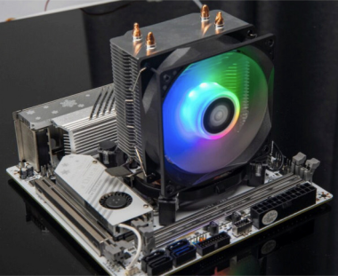 Tản nhiệt khí CPU Leopard A200 Plus - Màu đen | Fan 92mm led RGB