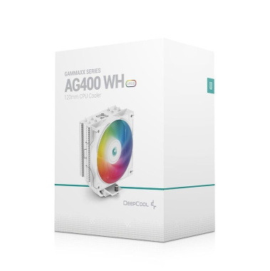 Tản nhiệt khí DEEPCOOL AG400 DIGITAL ARGB | Màu trắng