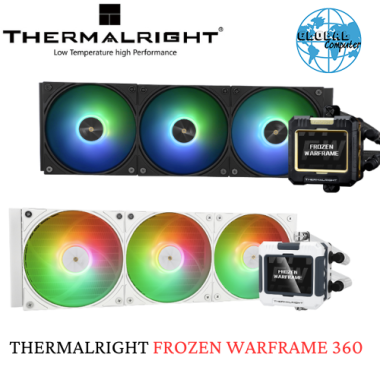 Tản nhiệt nước AIO Thermalright Frozen Warframe 360 ARGB | Màu đen