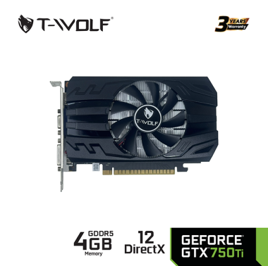 Card màn hình T-Wolf GTX 750Ti 4GB GDDR5