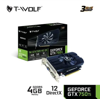 Card màn hình T-Wolf GTX 750Ti 4GB GDDR5