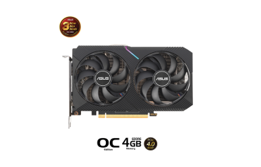 Card màn hình ASUS Dual Radeon™ RX 6500 XT OC Edition (DUAL-RX6500XT-O4G-V2)