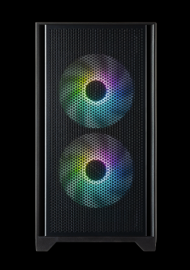 Vỏ case máy tính MIK MORAX - 3FA | Màu đen, kèm sẵn 3 fan