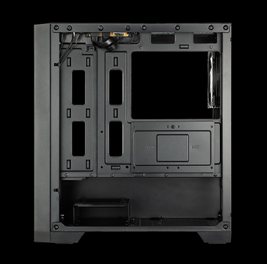 Vỏ case máy tính MIK MORAX - 3FA | Màu đen, kèm sẵn 3 fan