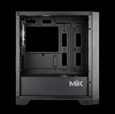 Vỏ case máy tính MIK MORAX - 3FA | Màu đen, kèm sẵn 3 fan