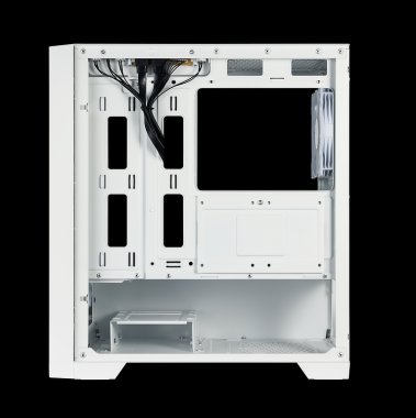 Vỏ case náy tính MIK MORAX - 3FA | Màu trắng, kèm sẵn 3 fan