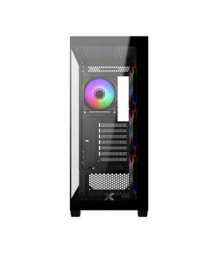 Vỏ case máy tính Xigmatek Blast Artic 4GF ATX | Màu đen, kèm sẵn 4 fan