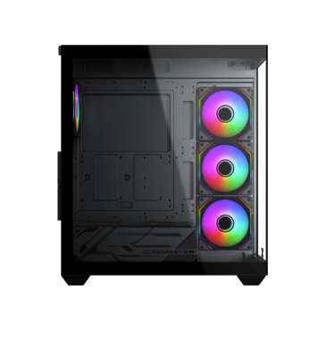 Vỏ case máy tính Xigmatek Blast Artic 4GF ATX | Màu đen, kèm sẵn 4 fan