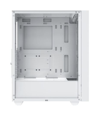 Vỏ case máy tính Xigmatek FLY II 3GF - Màu trắng, Kèm sẵn 3 fan RGB