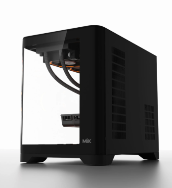 Vỏ case máy tính MIK FOCALORS M | Màu đen, không kèm fan