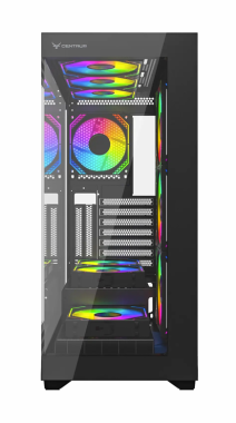 Vỏ case máy tính Centaur Nova - Màu đen (ATX, Mid Tower, không kèm fan)