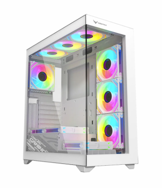 Vỏ case máy tính Centaur Nova - Màu trắng (ATX, Mid Tower, không kèm fan)