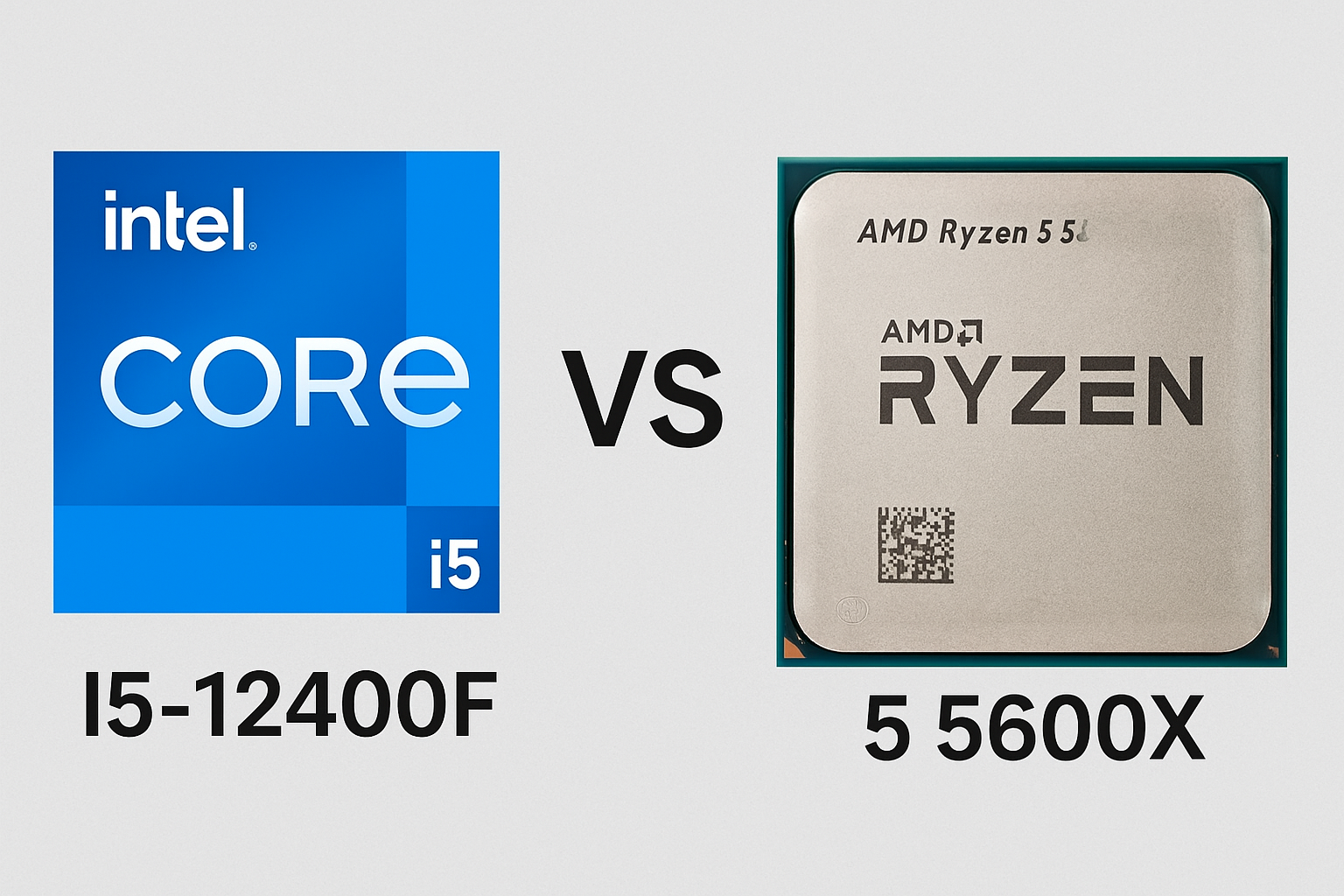 Intel i5 12400F vs AMD Ryzen 5 5600X – Đâu Là Lựa Chọn Tốt Cho PC Gaming Năm 2025?