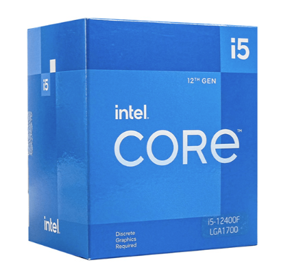 CPU Intel Core i5 12400F (Up To 4.40GHz, 6 Nhân 12 Luồng,18MB Cache, 65W)