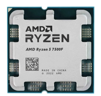 CPU AMD Ryzen 5 7500F (Tray) – 6 Nhân Zen 4 Hiệu Năng Cao, Giá Tốt