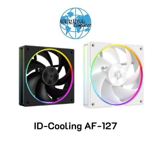 Fan case ID-Cooling AF-127 ARGB | Màu trắng (chưa kèm HUB)