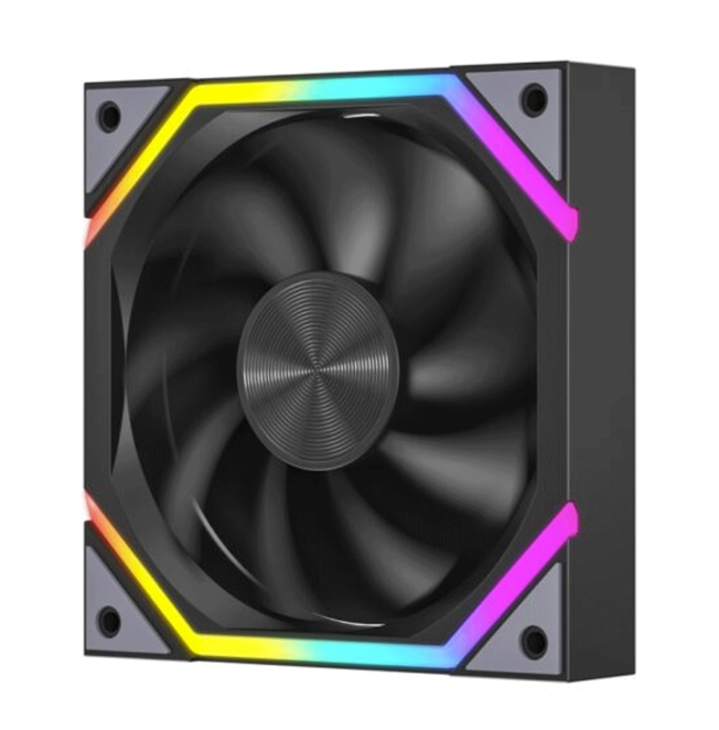 Fan case Leopard Galaxy - Màu đen