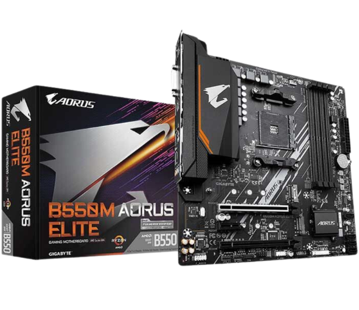 Mainboard Gigabyte B550M AORUS ELITE – Hiệu Năng Vượt Trội Cho Ryzen, Giá Tốt Trong Tầm Giá