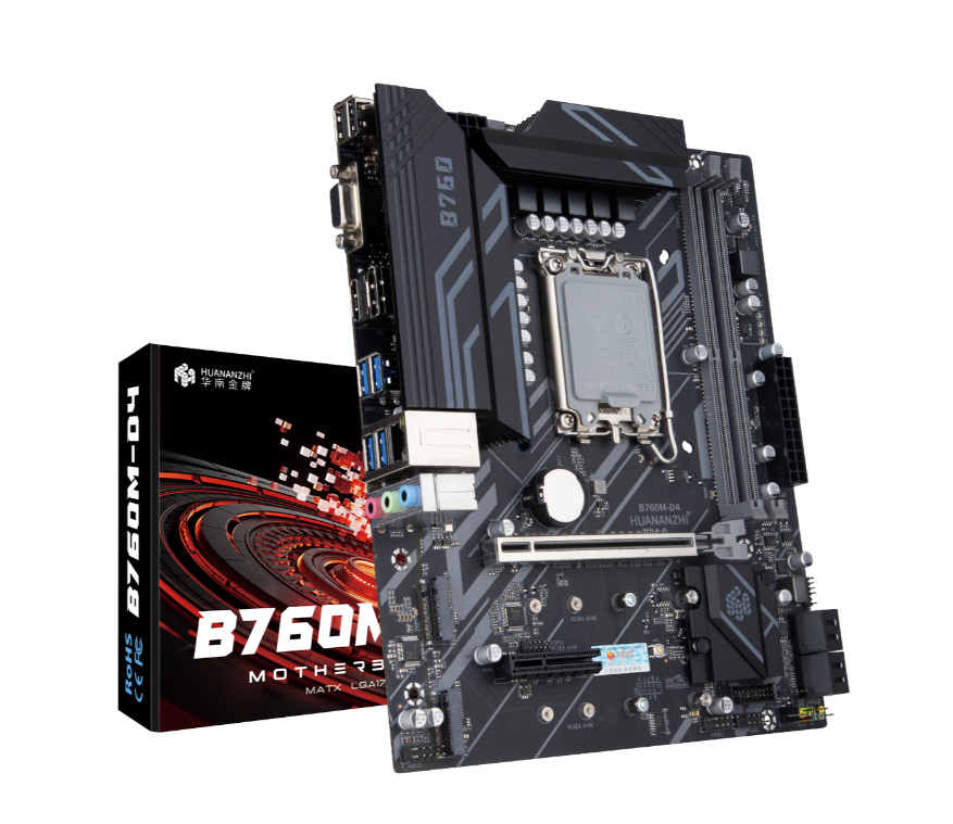 Mainboard HUANANZHI B760M-D4 | Màu đen