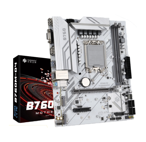 Mainboard HUANANZHI B760M-D4 | Màu trắng