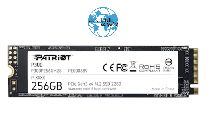 Ổ Cứng SSD 256G Patriot P300 | PCIe Gen3, M.2 NVMe, P300P256GM28