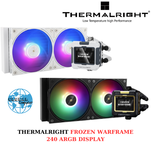 Tản nhiệt nước AIO Thermalright Frozen Warframe 240 ARGB | Màu đen