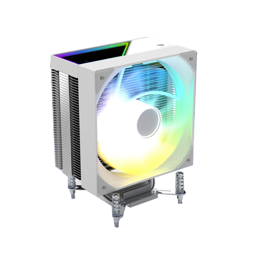 Tản nhiệt khí Jungle Leopard KF-400 RGB | Màu trắng