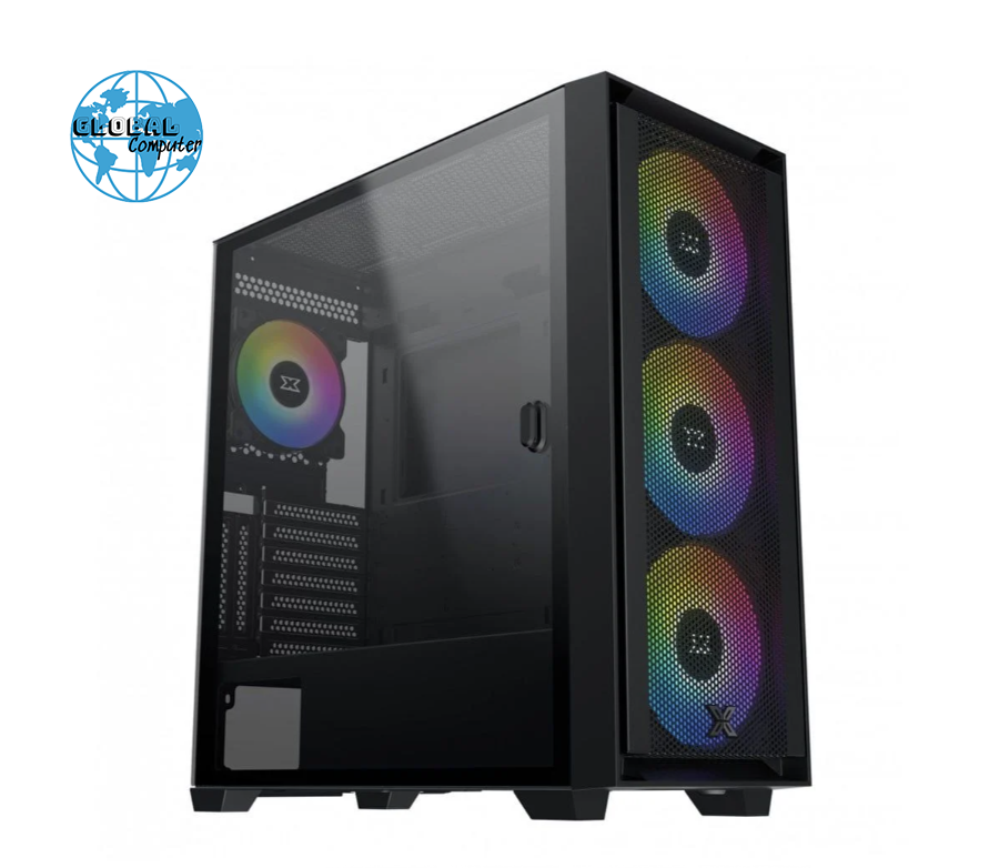 Vỏ case máy tính XIGMATEK ANUBIS PRO 4FX E-ATX | Black (KÈM 04 FAN ARGB) | Chuyên Lắp Xeon