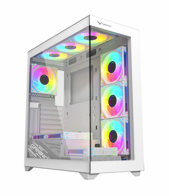 Vỏ case máy tính Centaur Nova - Màu trắng (ATX, Mid Tower, không kèm fan)